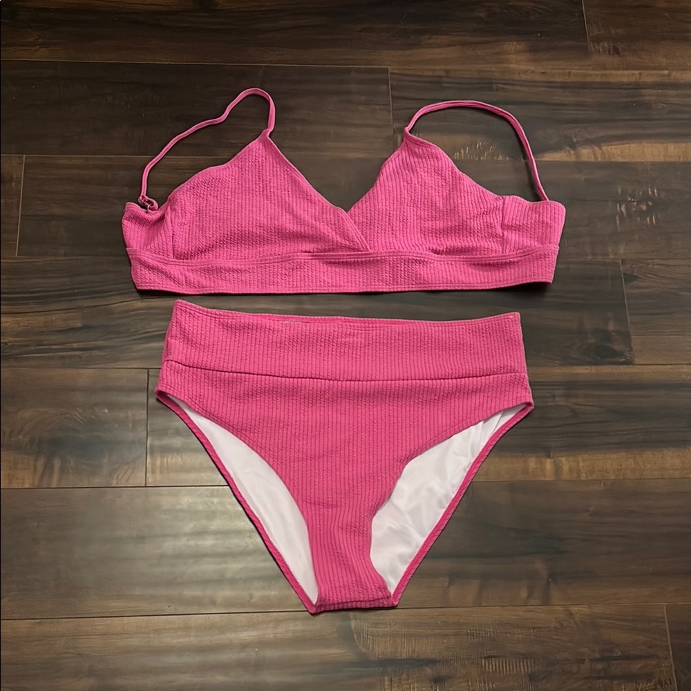 SHEIN Pink Bikini Set